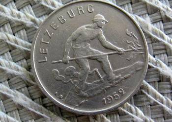 Luksemburg 1 Frank 1952r