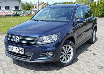 Volkswagen Tiguan Bezwypadkowy, serwisowany, nawigacja Gwarancja I (2007-2…