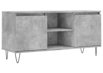 Szafka pod TV szarość betonu 104x35x50 cm WM-827016