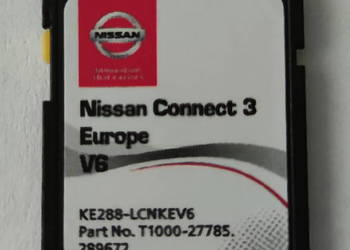 Nissan Connect 2 Connect 3 mapa v.6 Europa