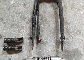 Koło Wahacz Oś Podnóżki Amortyzatory SUZUKI GN 125 Części