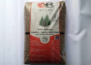 Pellet pelet drzewny EB 6mm  first class A1