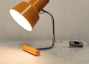 lampka biurkowa typ 5132 Napako lata 60-te design vintage Czechosłowacja