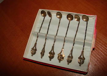 łyżeczki do kawioru PRL