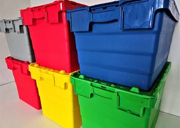 Pojemnik Kurierski Magazynowy Transportowy Plastikowy