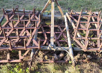 Brona polowa ciężka, zębowa/składana (5,0 m)
