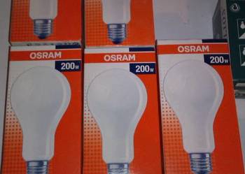 Żarówka Tradycyjna Zwykła OSRAM 200W E27
