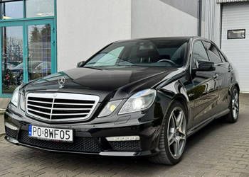 Mercedes E 63 AMG 5.5 V8 557KM. Harman Kardon. Ideał. Po serwisie. W212 (2…