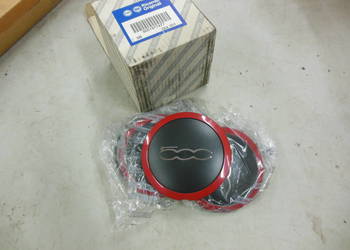 Kołpak dekielek FIAT 500 O7- OR 51877477 CZERWONY