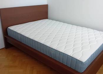 Łóżko dwuosobowe Ikea Malm z materacem NOWE