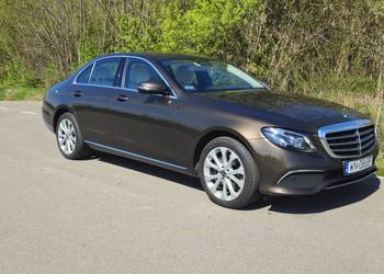 Mercedes E220d 4Matic, polski salon, serwisowany w ASO, pełna dokumentacja