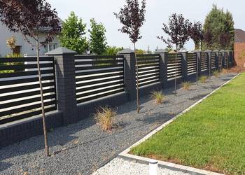 Ogrodzenia, Ogrodzenie, ala klinkier, Imitacja klinkieru