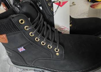 Oryginalne buty trekkingowe Zimowe Lee Cooper czarne rozmiar 42 + gratis sk