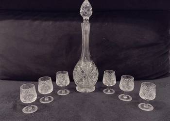 zestaw kieliszki + karafka Block Crystal Olympic Decanter
