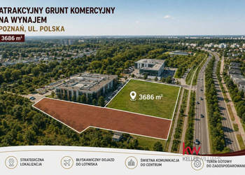 Grunt Poznań Polska 3686 metrów