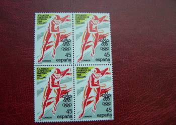Hiszpania 1988 MNH Mi. 2813 Sport Olimpiada Calgary 88