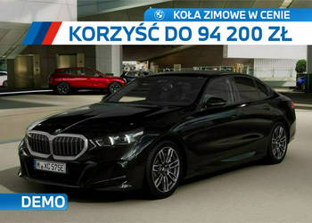BMW 550 550e xDrive Sedan DEMO - Koła zimowe w cenie! G60 (2023-)