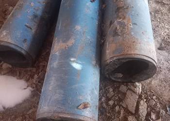 Rury, obciążnik, wał 4 sztuki