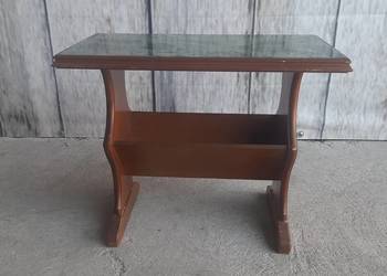 stolik kawowy / gazetnik  / blat marmur / 992