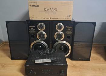 Zestaw Amplituner Yamaha RX-A670 AVENTAGE + Kolumny głośnikowe Technics