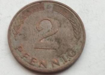 Moneta 2 Pfenning 1983r.