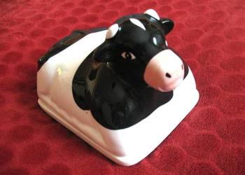 Maselniczka - Krowa - 13 x 15 x 12 cm Leżąca krówka