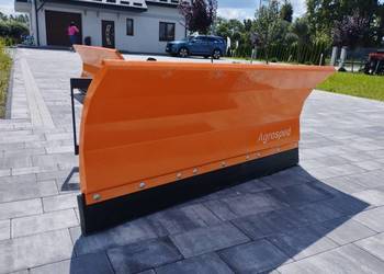 Pług śnieżny do wózka widłowego 1,5 m mechaniczny, nowy