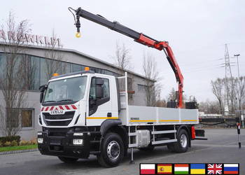 veco Stralis X-Way 310 4x2 E6/ dźwig Fassi F155/670 MTH/ 130 tys.km_242105