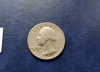 Stare monety 1/4 dolar 1973 D USA