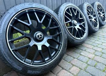 Zimowe 18 cali Mercedes W205 W117 felgi koła Komplet 5x112 ET45 8J