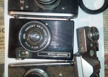 aparaty fotograficzne do naprawy lub na części z epoki PRL aparaty fotograficzne do naprawy lub na części z epoki PRL