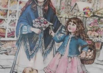 Royal Worcester „A Posy for Mother”  talerz kolekcjonerski