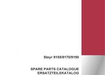 Katalog Steyr 9155 9170 9190