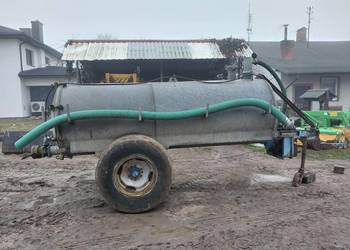 Beczkowóz  ocynkowany 4000l, beczka asenizacyjna 3000l.