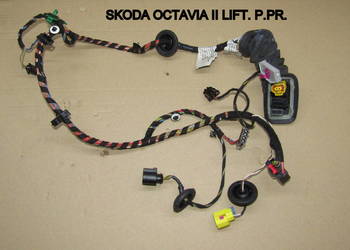 WIĄZKA ELEKTRYCZNA DRZWI PRZEDNICH PRAWYCH SKODA OCTAVIA II LIFT. 1Z0121DL