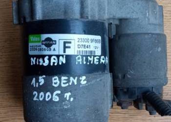 Rozrusznik Nissan Almera 1,5 Benz 2006r Valeo 23300 9F66B