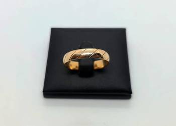 Złota obrączka próby 585 - 3,07g (Rozmiar 24)