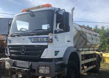 Mercedes Axor 1823 piaskarka solarka econ pług 4x4 2006