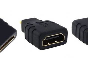 Adapter Przejściówka HDMI żeńskie do mikro micro HDMI męskie