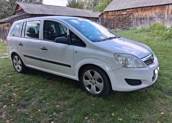 Opel Zafira 2009r. 1.8B , Lpg, Klima, Hak, 7 - Osobowy.