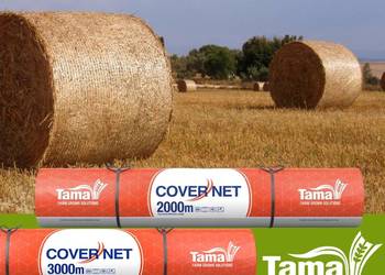 Siatka Tama CoverNet 125x2000m do pras rolniczych słomy siana bel