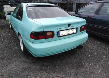 civic 5 coupe klapa lampa tył zderzak progi wydech