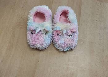 Kapcie papcie dla dziewczynki - jednorożec