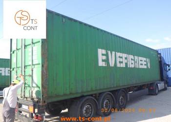 Kontener morski magazynowy 40 HC CW używany szczelny TS-CONT