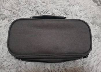 Piórnik czarny dwukomorowy