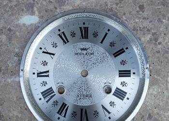 T108 Tarcza zegara ściennego Regulator 31 dniowy 19,5cm 70/43mm