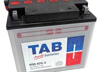 Akumulator motocyklowy TAB Y60N24L-A 12V 28Ah 280A P+