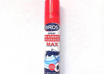 Spray na Komary też Tropikalne Kleszcze Meszki Bros MAX NOWY