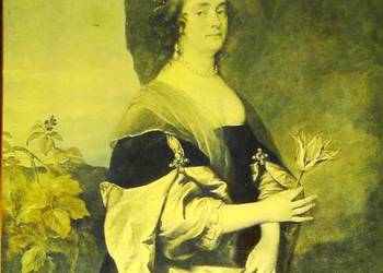 Portret Jane Goodwin pędzla Anthonisa van Dycka, reprodukcja