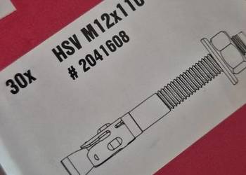 Kotwa mechaniczna STALOWA HILTI fi-12 mm L-110 mm
